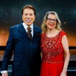 Silvio Santos e Márcia Piovesan