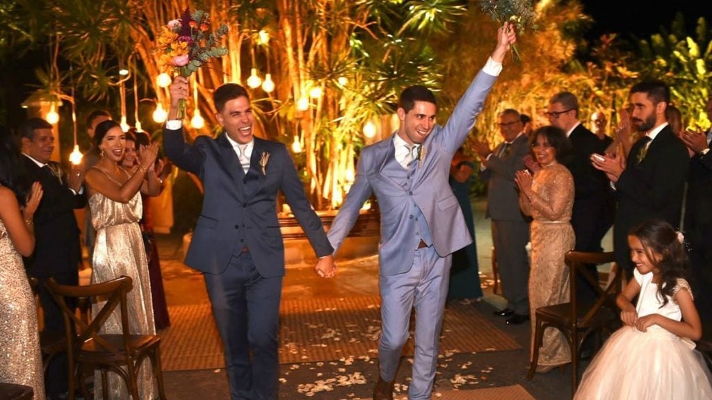 Pedro Figueiredo e Erick Rianelli se casam no Rio – Crédito: Reprodução / Instagram