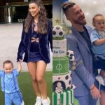 Bianca Andrade e Fred com o filho, Cris