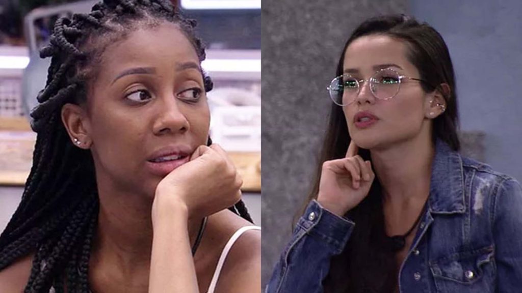 Camilla e Juliette no BBB (Reprodução/TV Globo)