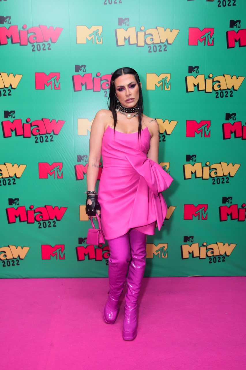 Cleo em premiação da MTV (Agnews)