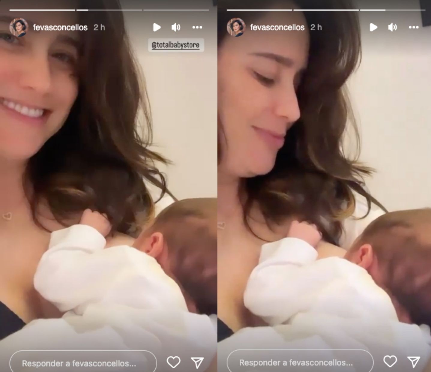 Fernanda Vasconcellos compartilha momento especial com o filho, Romeo (Reprodução/Instagram)