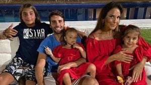 Ivete Sangalo e Daniel Cady com os filhos, Marcelo, Marina e Helena (Reprodução/Instagram)