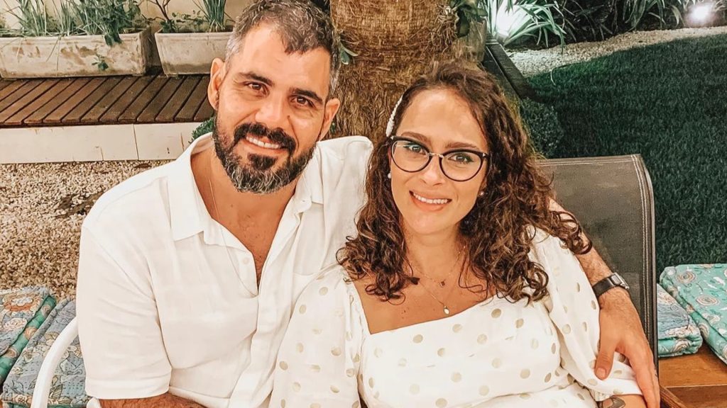 Juliano Cazarré e a esposa, Leticia Cazarré (Reprodução/Instagram)