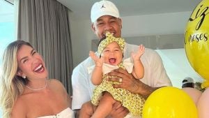 Lore Improta e Léo Santana celebram 10 meses da filha, Liz (Reprodução/Instagram)