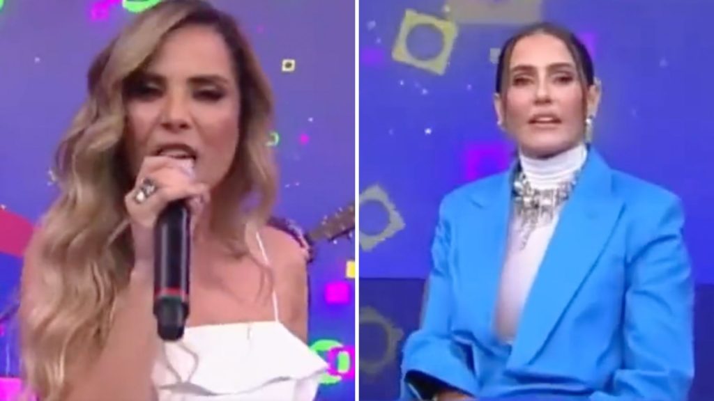 Wanessa e Deborah (Reprodução/TV Globo)