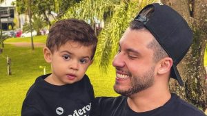 Murilo Huff com o filho, Leo - Reprodução/Instagram