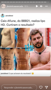 Cirurgia de Caio - Crédito: Reprodução/ Instagram