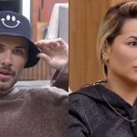 Alex e Deolane em 'A Fazenda'. Reprodução/Playplus