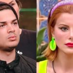 Lucas e Deborah em 'A Fazenda'. Reprodução/Playplus