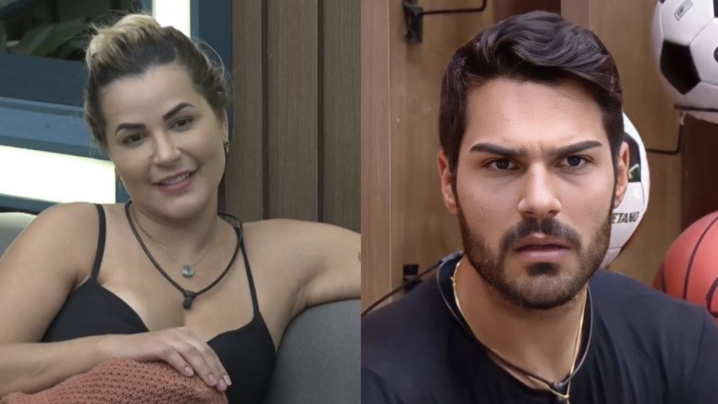 Deolane e Shayan em 'A Fazenda 14' (Reprodução/PlayPlus)