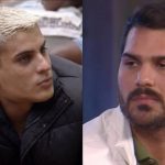 Tiago e Shayan em 'A Fazenda 14' - (Crédito: Reprodução/Record TV)