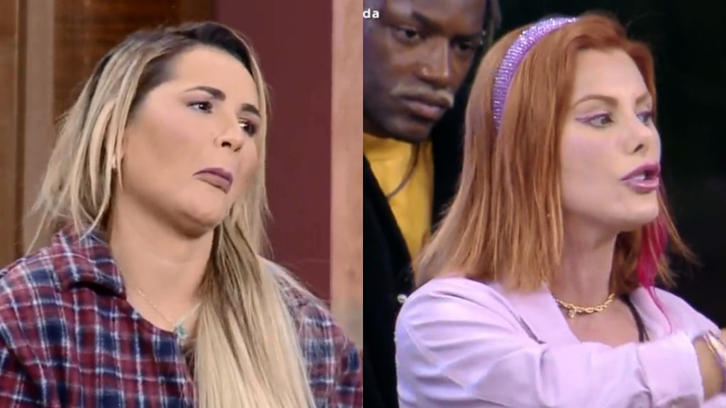 Deolane e Deborah. Reprodução/RecordTV