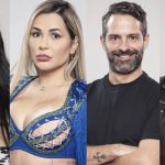 Bia, Deolane, Iran e Lucas formam nova roça em 'A Fazenda 14' (Reprodução/Record TV)