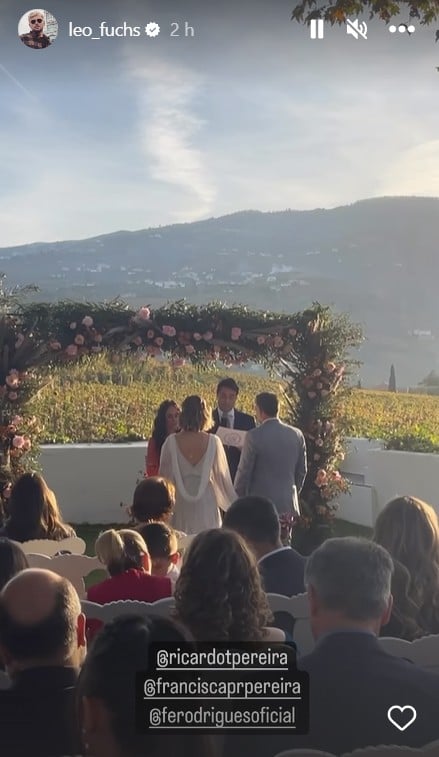 Casamento de Fernanda Rodrigues e Raoni Carneiro (Reprodução/Instagram)