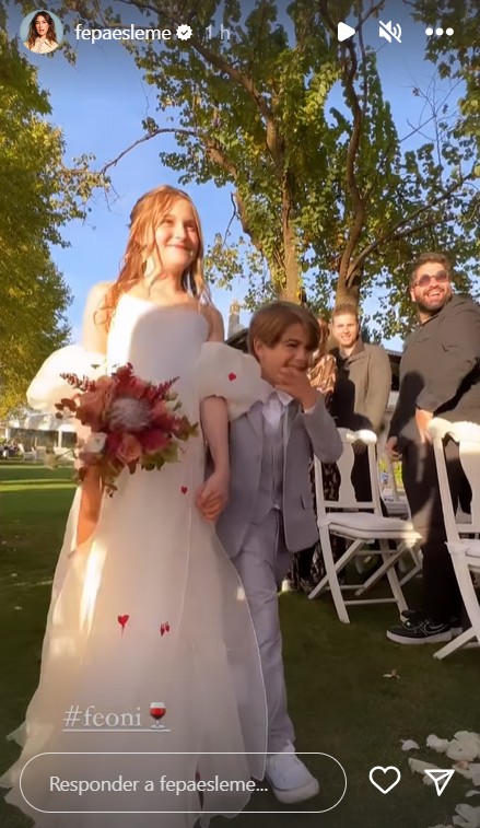Casamento de Fernanda Rodrigues e Raoni Carneiro (Reprodução/Instagram)