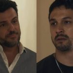 Moretti e Oto em 'Travessia' (Reprodução/TV Globo)