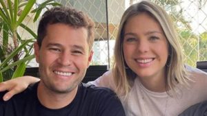 Pedro Leonardo e a esposa, Thais Gebelein (Reprodução/Instagram)