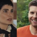 Leonor e Caíque em Travessia. Reprodução/TV Globo