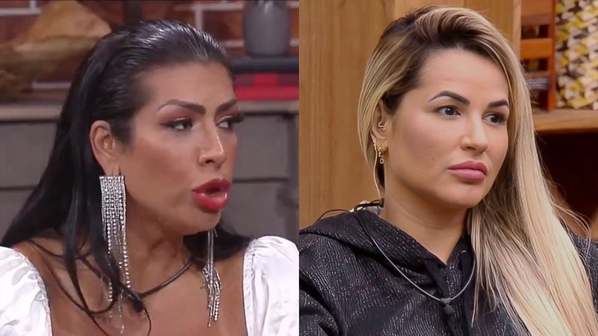 Moranguinho e Deolane em 'A Fazenda'. Reprodução/Instagram