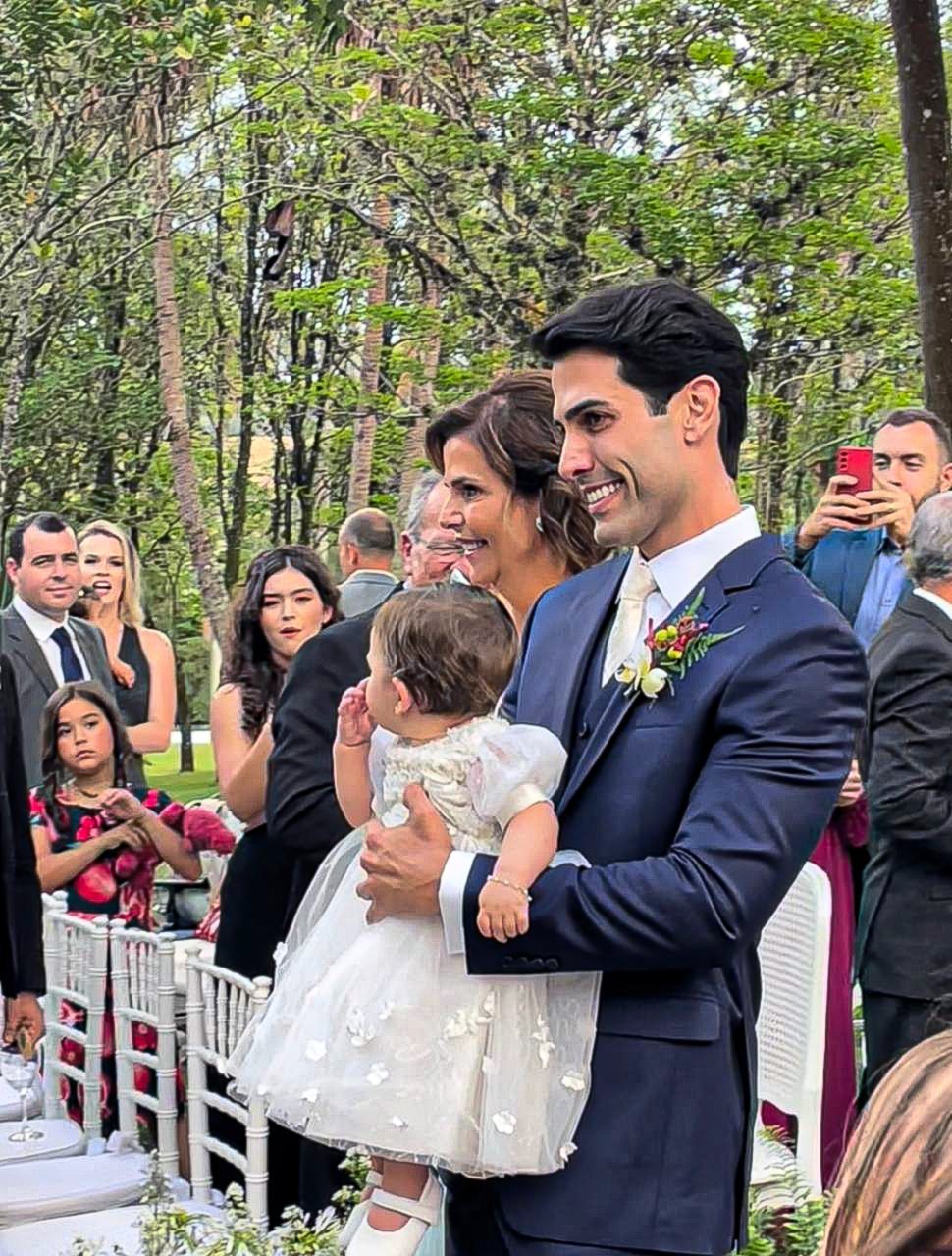 Casamento de Bárbara Evans e Gustavo Theodoro (Créditos: AgNews)