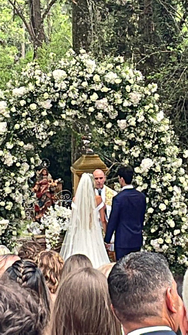 Casamento de Bárbara Evans e Gustavo Theodoro (Créditos: AgNews)