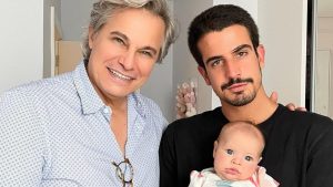 Edson Celulari e os filhos, Enzo e Chiara (Reprodução/ Instagram)