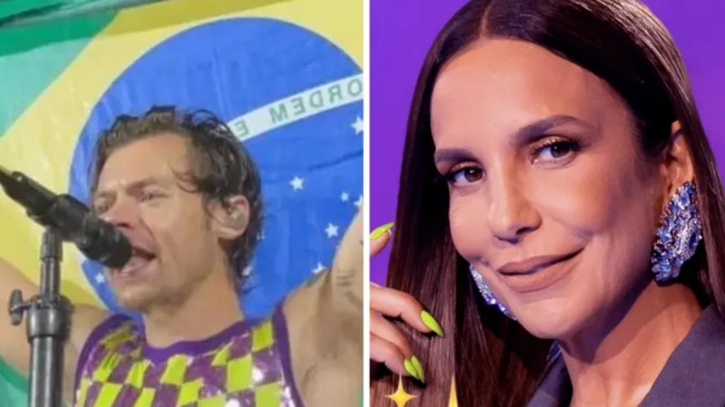 Ivete Sangalo celebra Harry Styles cantando sua música - Reprodução/ Instagram/ Twitter