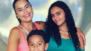 Luciele Di Camargo e os filhos, Davi e Maria Eduarda (Reprodução/Instagram)