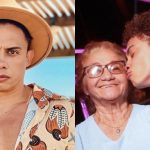 Silvero Pereira e a mãe, Dona Invenção (Reprodução/Instagram)