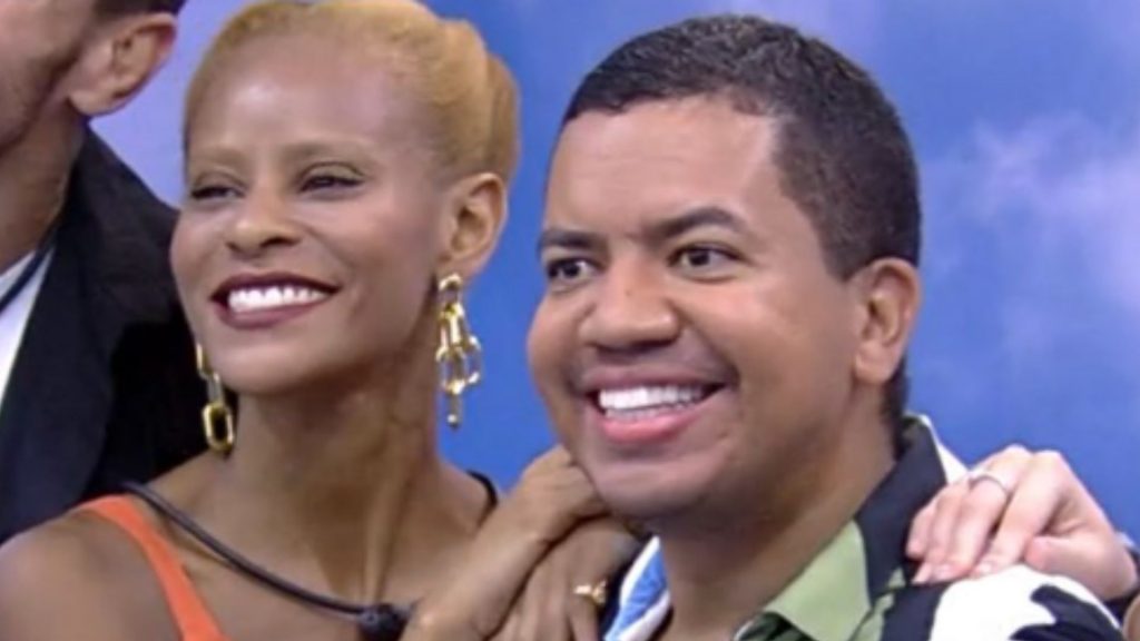 Aline Wirley e Bruno, primeiro anjos do 'BBB 23'. Foto: Globoplay