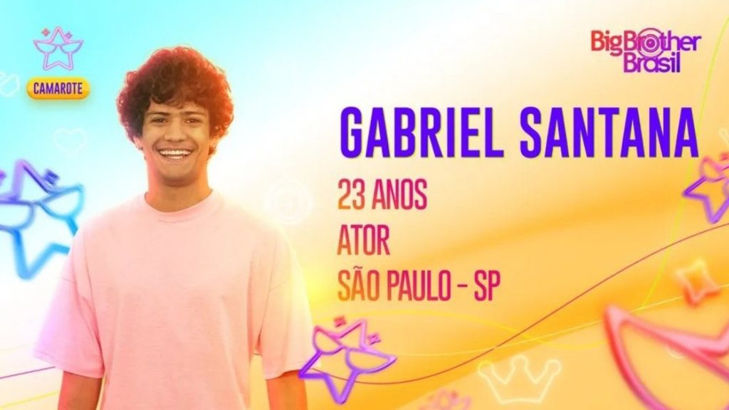 Gabriel Santana é confirmado no camarote do 'BBB 23'