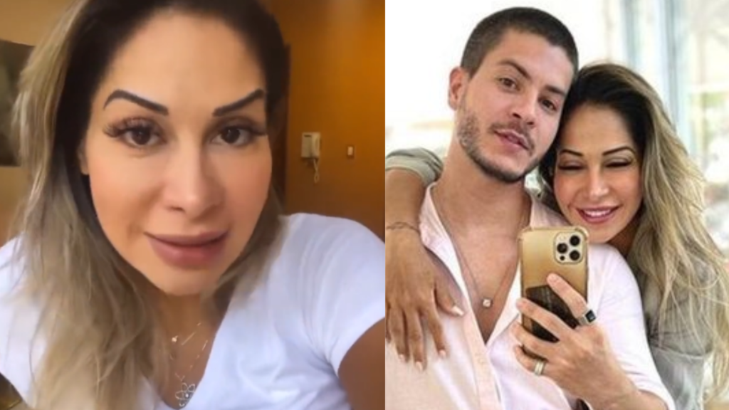 Maíra Cardi e Arthur Aguiar. Reprodução/Instagram