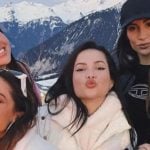 Vivi, Anitta, Juliette, Bianca e Lexa nos alpes. Foto: Reprodução/Instagram
