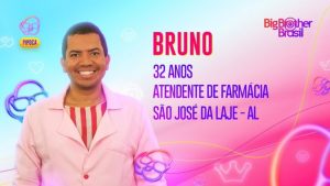 Bruno é confirmado no grupo pipoca do 'BBB 23'