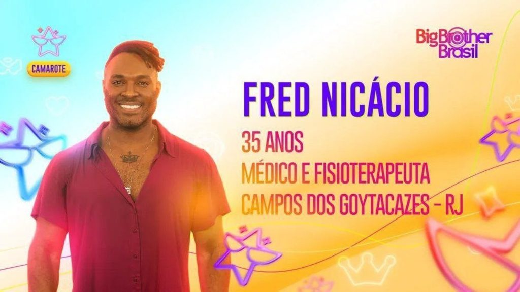 Fred Nicácio é confirmado no camarote do 'BBB 23'