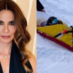 Luciana Gimenez divulga vídeo de resgate após acidente na neve