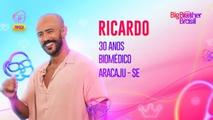 Ricardo, do grupo pipoca, é confirmada no 'BBB 23' - (Reprodução/TV Globo)