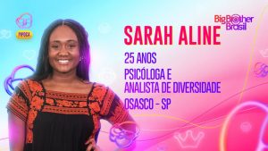 Sarah Aline é confirmado no grupo camarote do 'BBB 23' - (Reprodução/TV Globo)
