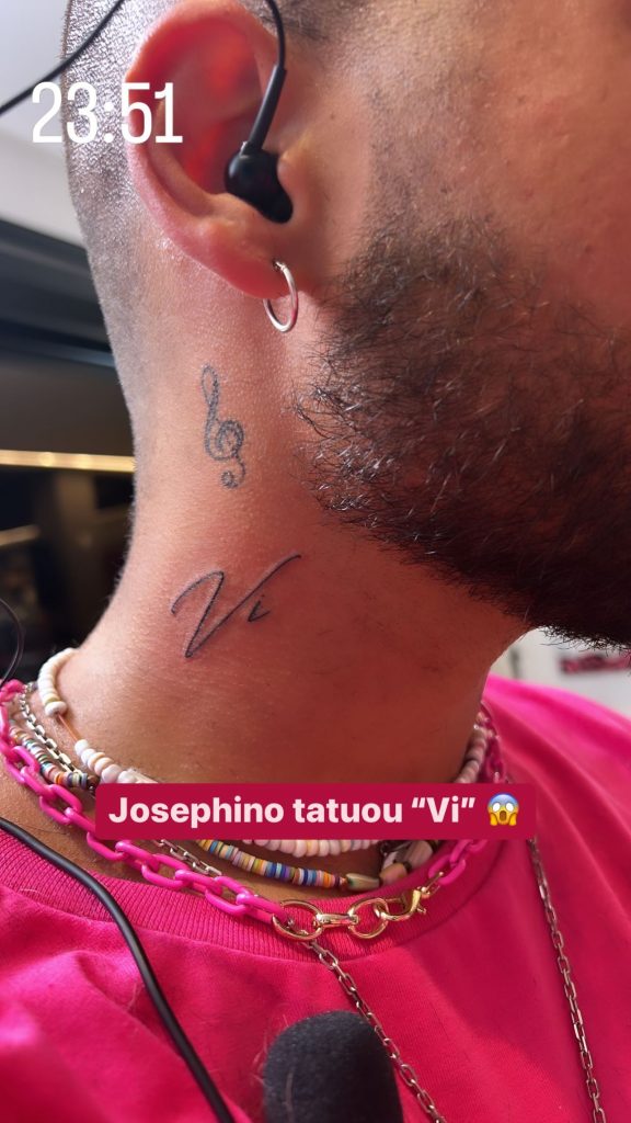 Nova tatuagem de Zé Felipe