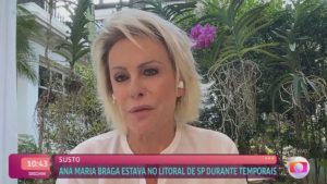 Ana Maria Braga. Reprodução/Globo