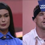 Larissa e Cristian no Jogo da Discórdia do 'BBB 23'. Foto: Globoplay