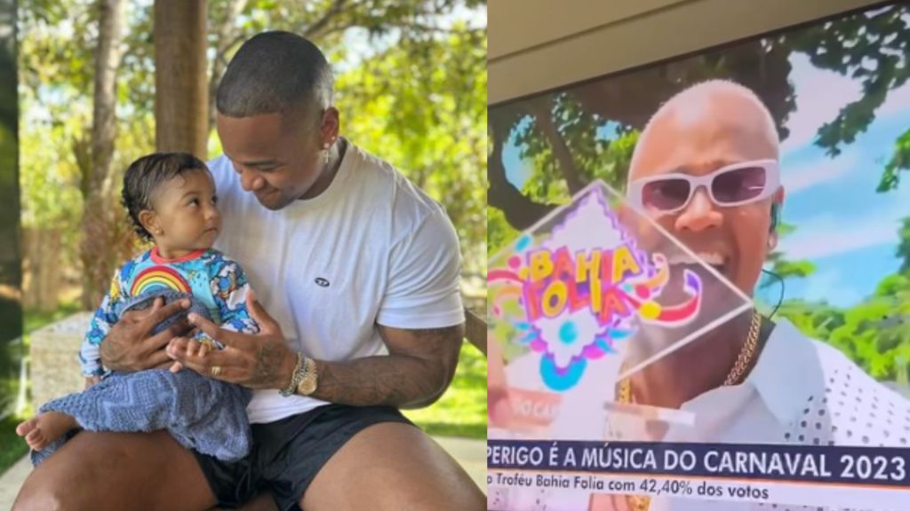 Leo Santana e filha (Reprodução/Instagram)