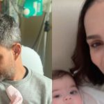 Juliano e Letícia Cazarré com a filha - (Crédito: Reprodução/Instagram)