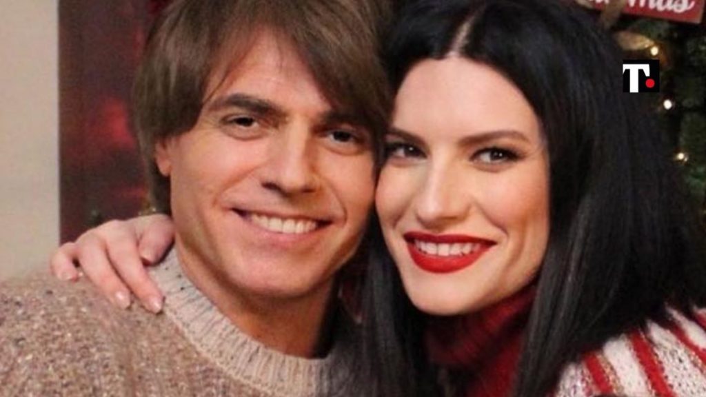 Paolo Carta e Laura Pausini (Reprodução/Divulgação)