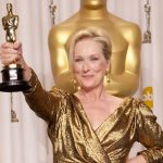 Meryl Streep no 'Oscar'. Reprodução/Instagram