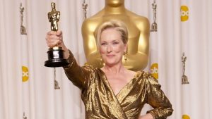 Meryl Streep no 'Oscar'. Reprodução/Instagram