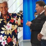 Roque e Silvio Santos. Reprodução/Instagram