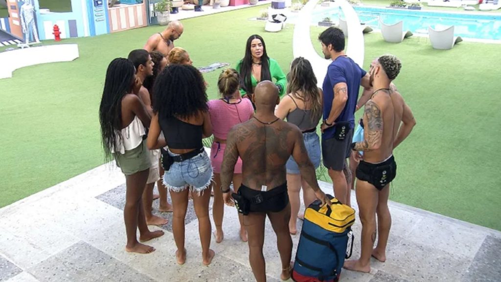 Dania chega ao BBB23 (Reprodução/Globo)