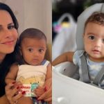 Viviane Araújo com o filho -Reprodução/Instagram